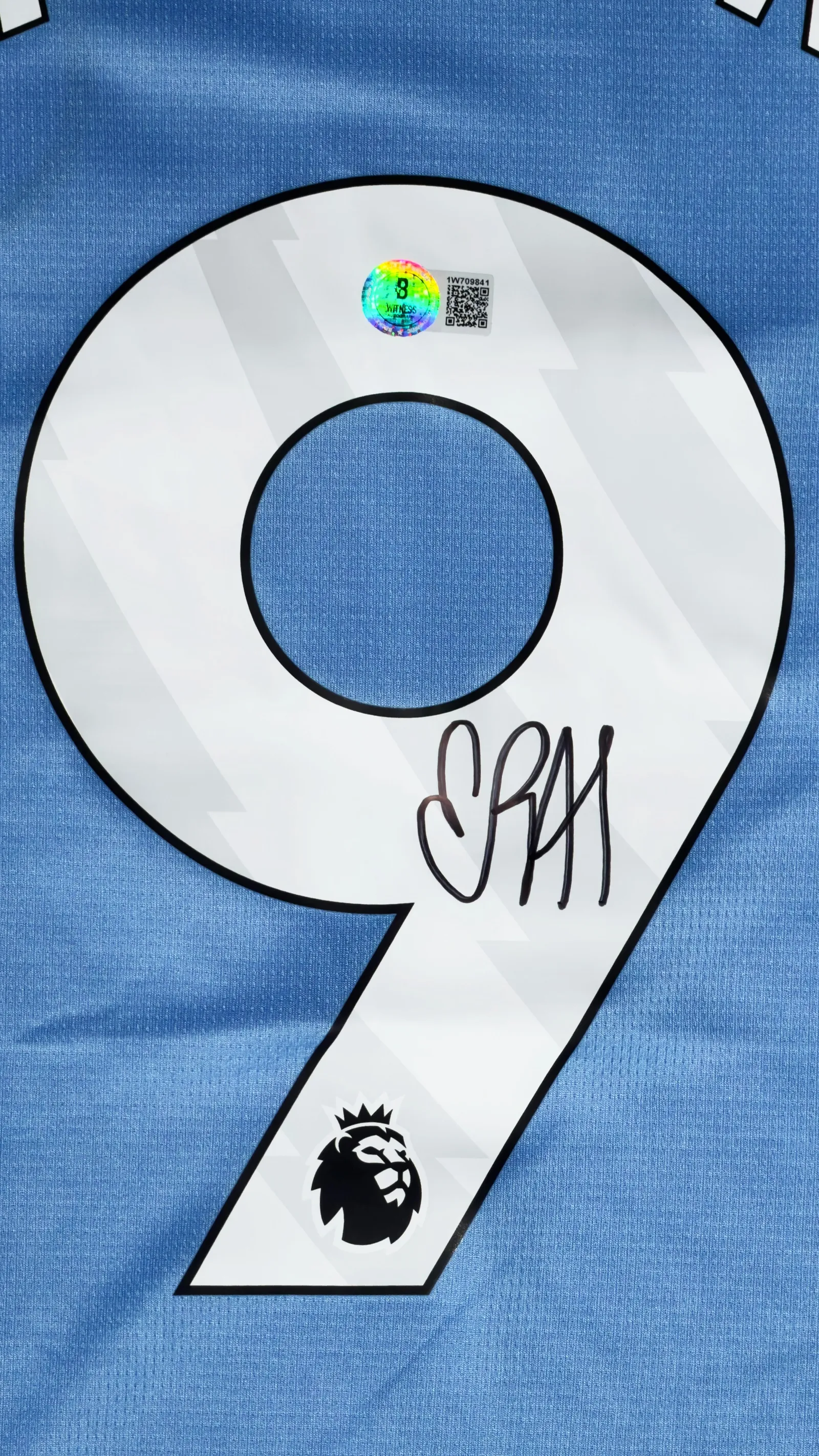 Erling Haaland autógrafo – camisa Manchester City, Erling Haaland