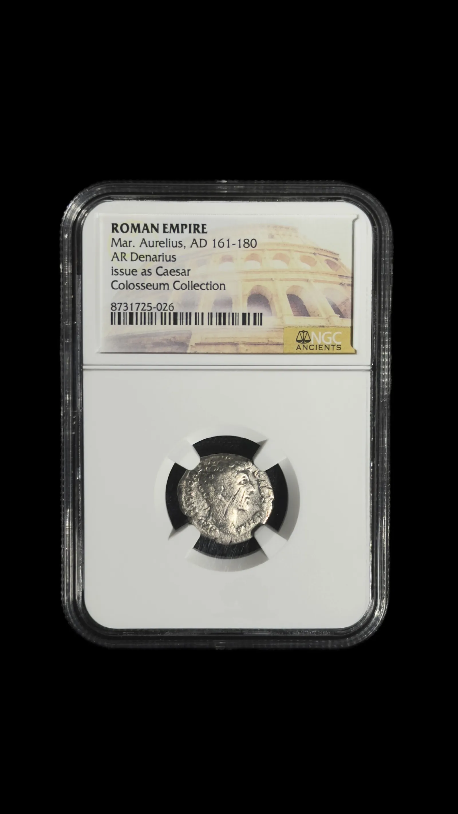 Marcus Aurelius – moeda do Império Romano 161–180 d.C.