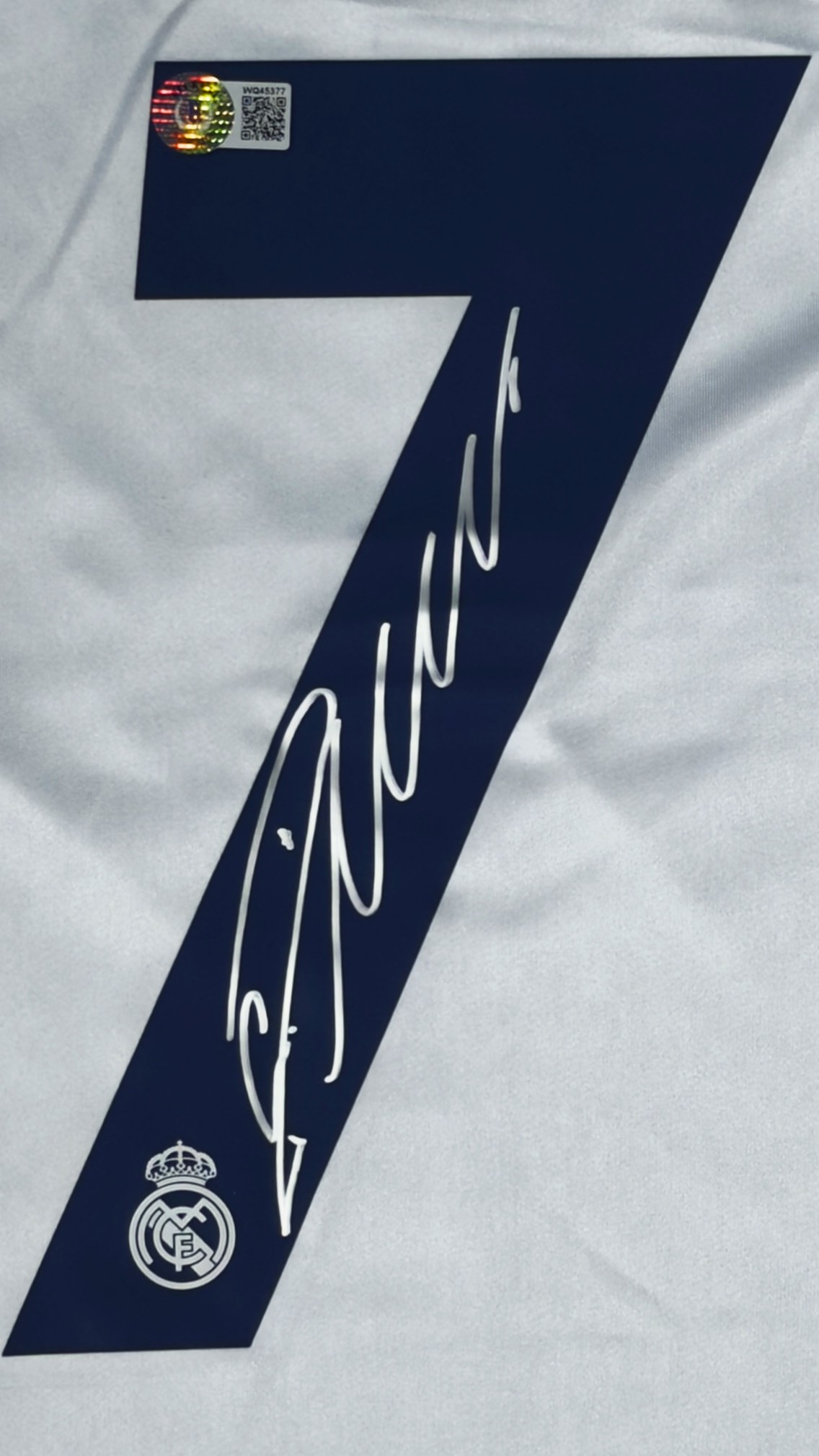 Cristiano Ronaldo autógrafo – camisa Real Madrid, Cristiano Ronaldo