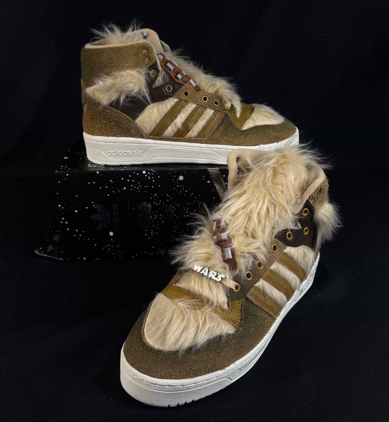 Tênis Adidas Rivalry Hi x Star Wars “Chewbacca”, Adidas x Star Wars