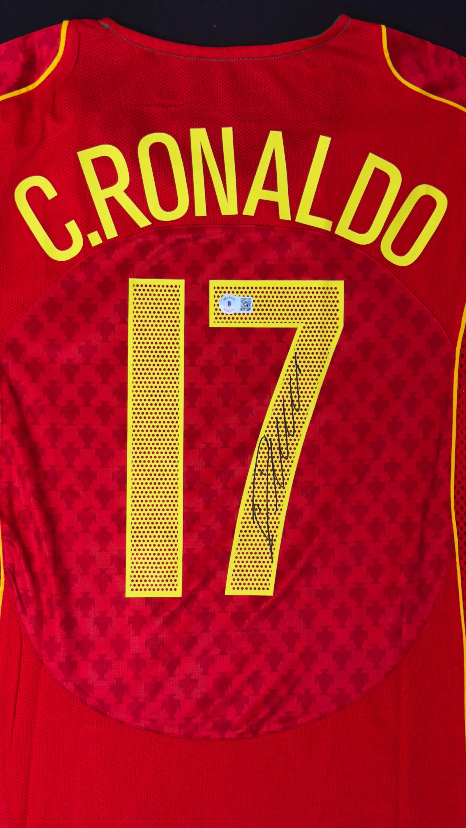 Cristiano Ronaldo autógrafo – Camisa Portugal, Cristiano Ronaldo