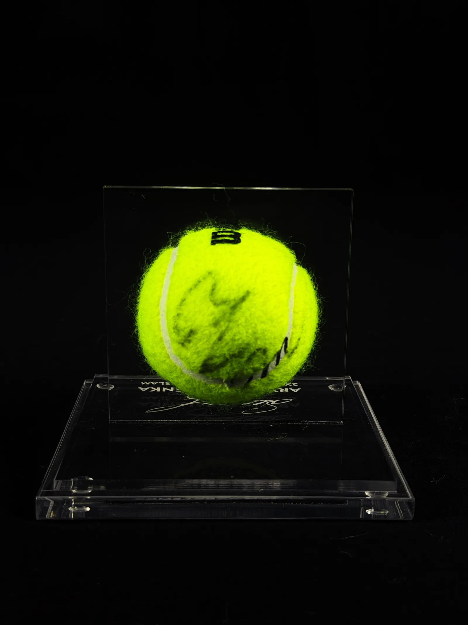 Rafael Nadal – bola de tênis autografada, Rafael Nadal