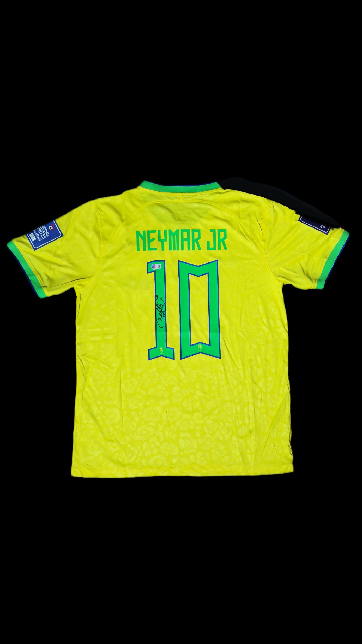 Neymar Jr autógrafo – camisa Brasil 10, Neymar Jr