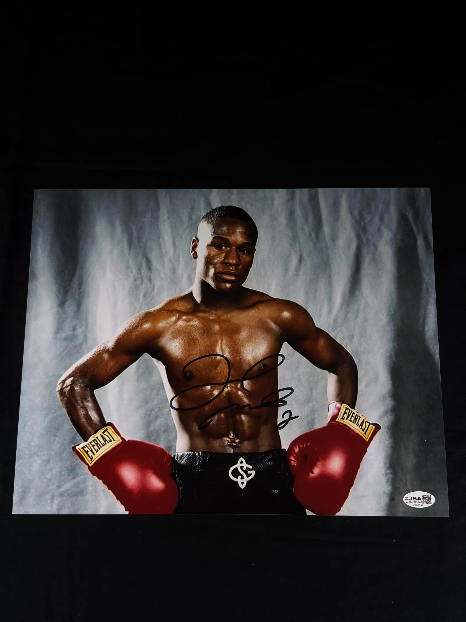 Floyd Mayweather Jr. autógrafo – foto, Floyd Mayweather