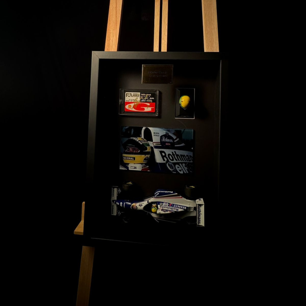 Ayrton Senna – ingresso original GP do Brasil 1994 autografado, Ayrton Senna